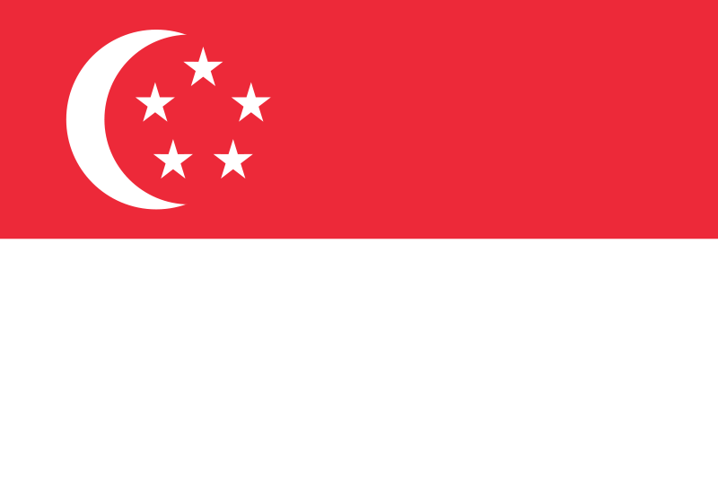 Flag of the City-State of Singapore